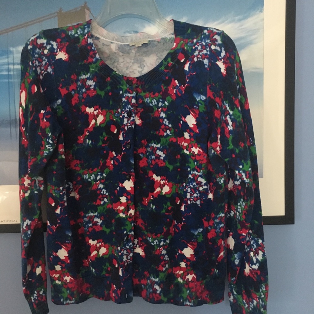 Talbots Colorful Cardigan
